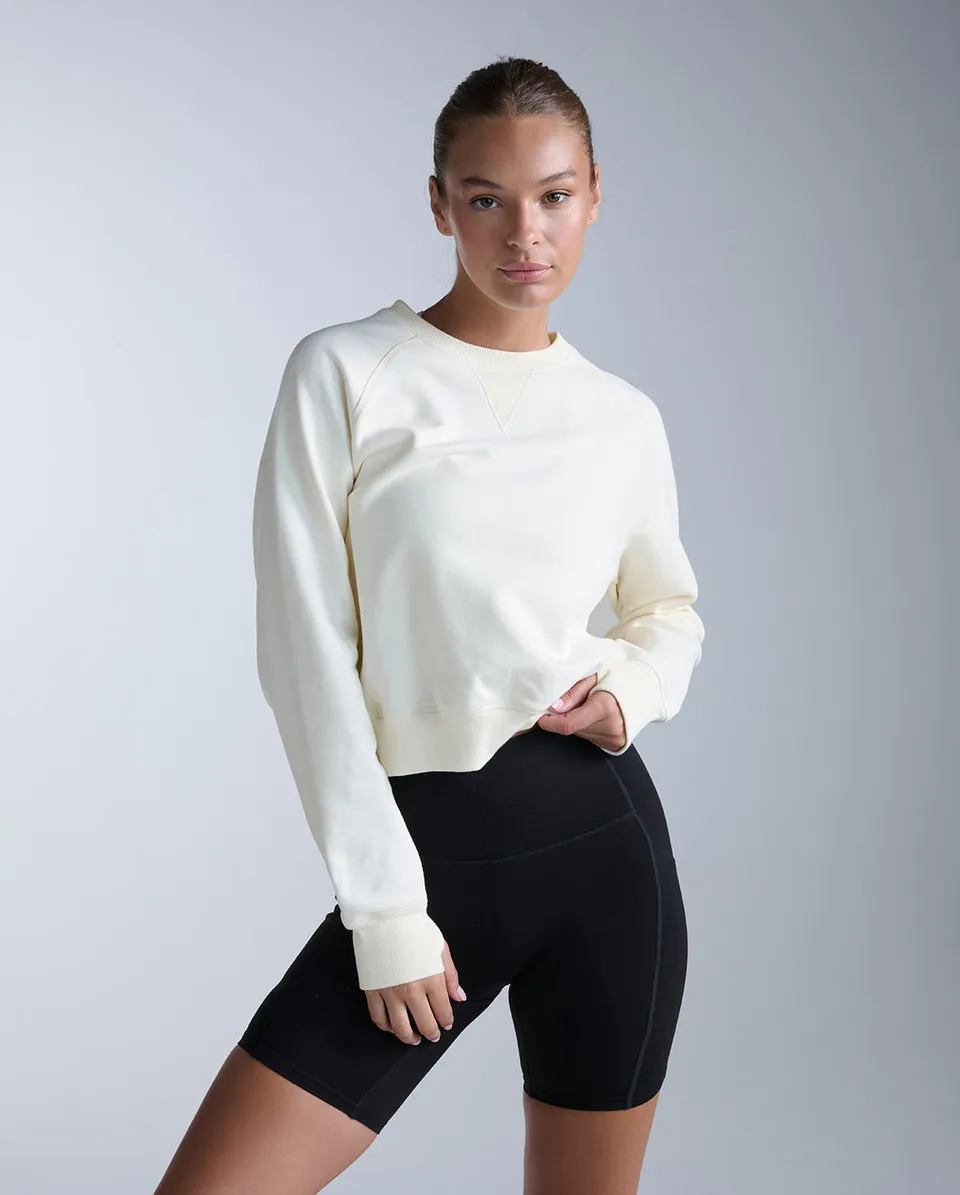 2xu-ez-organic-cotton-ribbed-crew-donna image 1