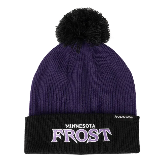 bauer-pwhl-knit-pom-minnesota-frost-uomo-berretto-hockey image 1