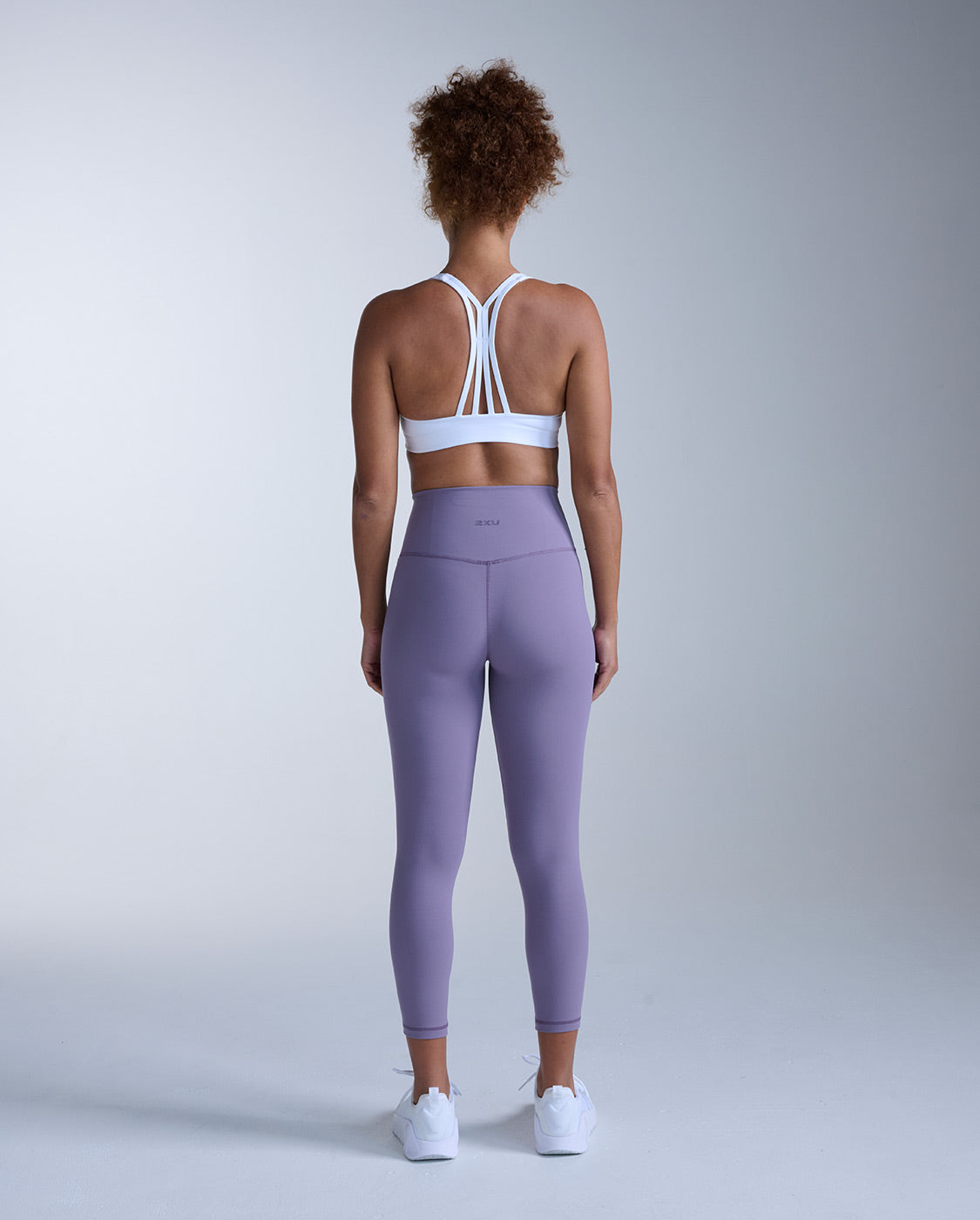 2xu-fluid-hi-rise-7-8-tights-donna-leggings-pilates-viola image 7