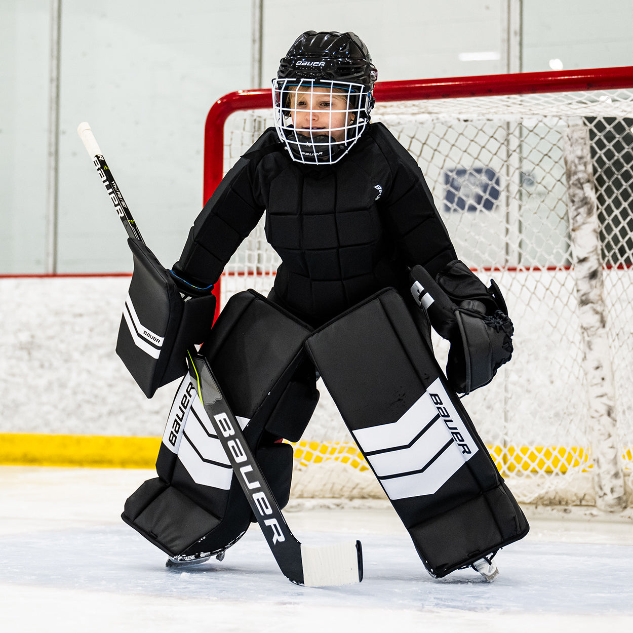bauer-learn-to-save-goal-kit-bambino-set-portiere-xs-s-4-7-s-m-7-9 image 3