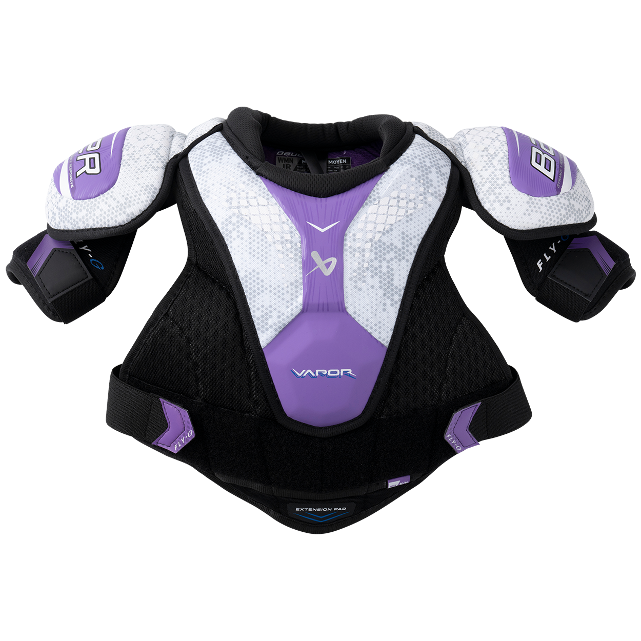 bauer-vapor-fly-g-paraspalle-hockey-ghiaccio-junior-donna image 8