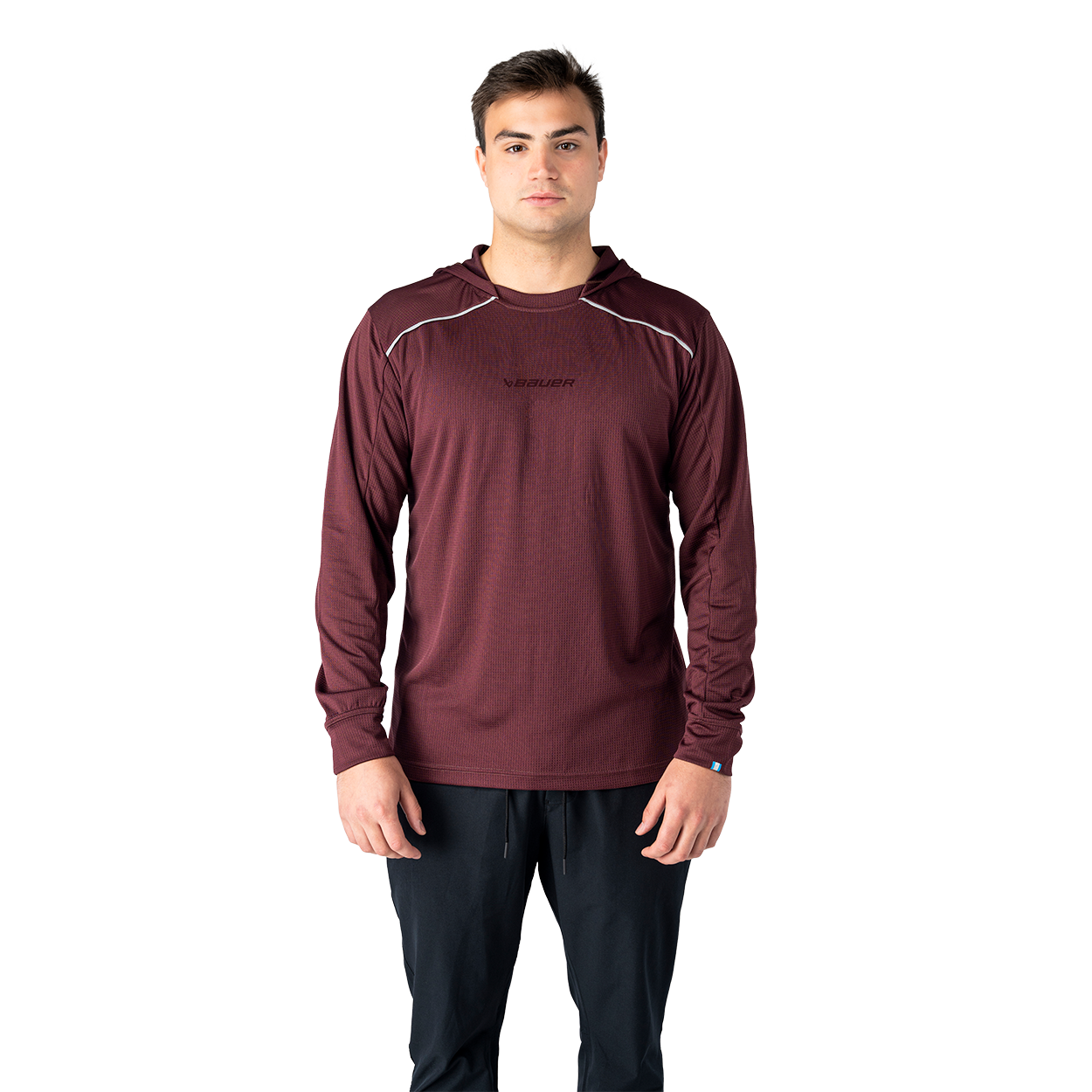 bauer-train-felpa-con-cappuccio-da-allenamento-uomo image 4