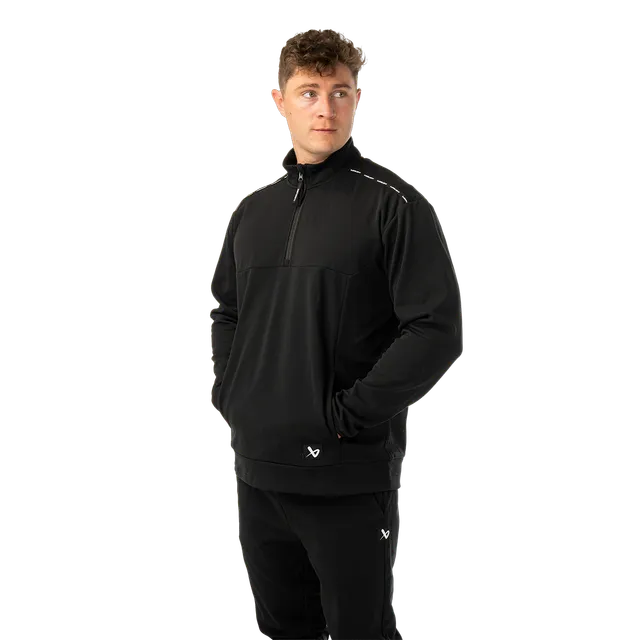 bauer-team-fleece-1-2-zip-senior-felpa-allenamento image 1