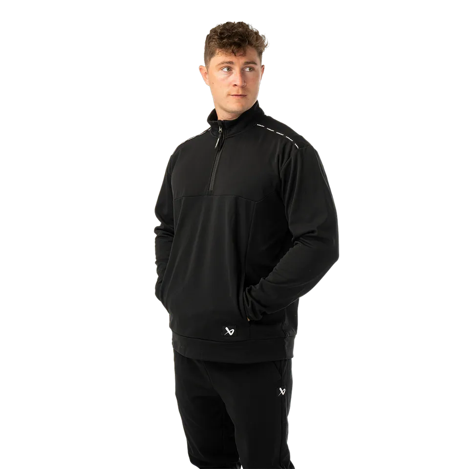 bauer-team-fleece-1-2-zip-senior-felpa-allenamento image 1
