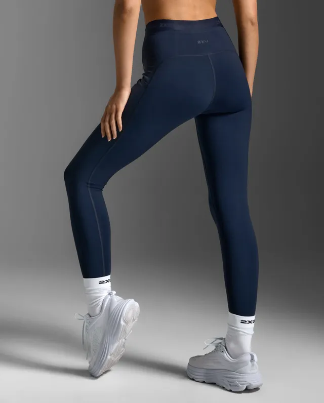 2xu-form-stash-hi-rise-compression-tights-con-tasche-donna-navy image 1