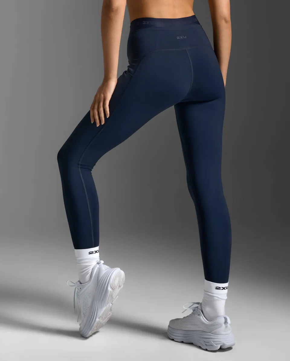 2xu-form-stash-hi-rise-compression-tights-con-tasche-donna-navy image 1