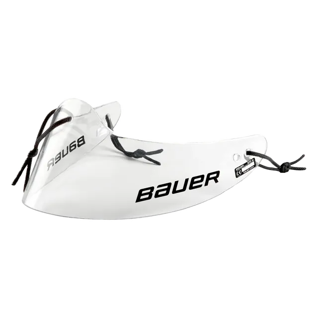 bauer-proteggi-gola-portiere-hockey-in-plastica-trasparente image 1