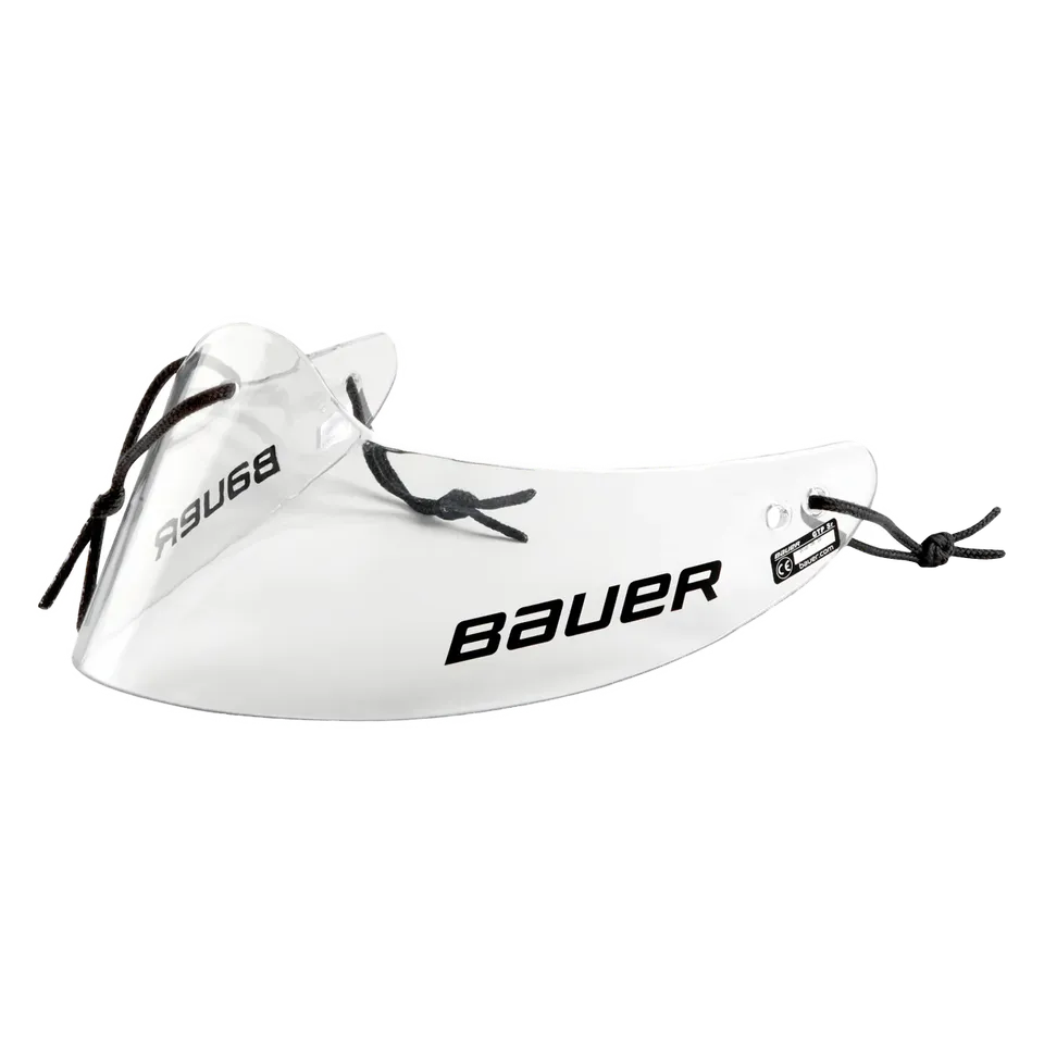 bauer-proteggi-gola-portiere-hockey-in-plastica-trasparente image 1