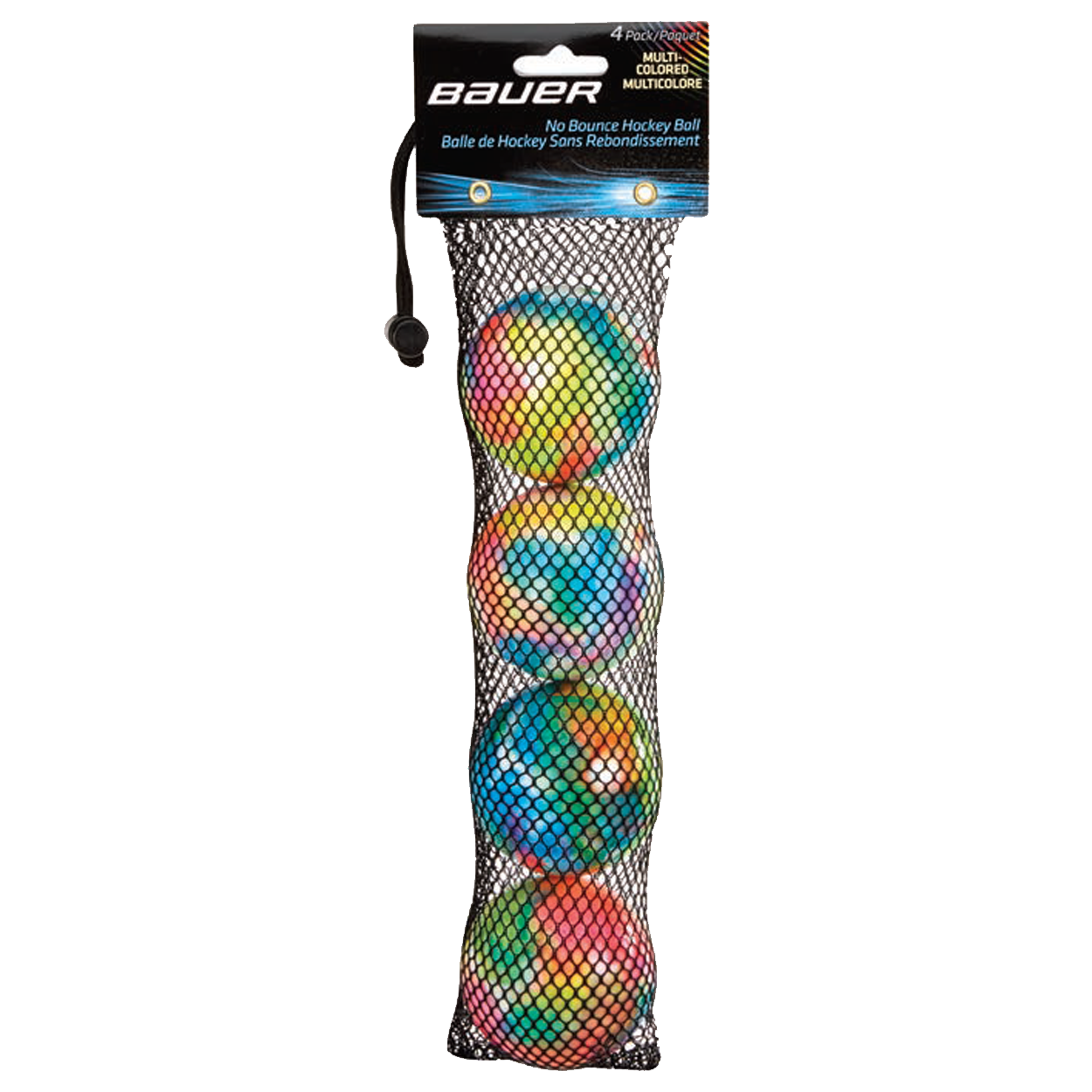 bauer-palline-hockey-no-bounce-multicolore-street-roller image 1