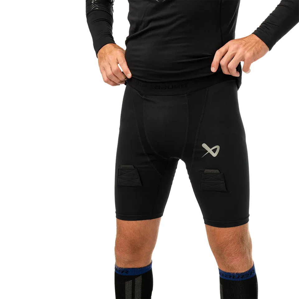 bauer-performance-baselayer-jock-short-senior-pantaloncino-compressivo-con-tasca image 1