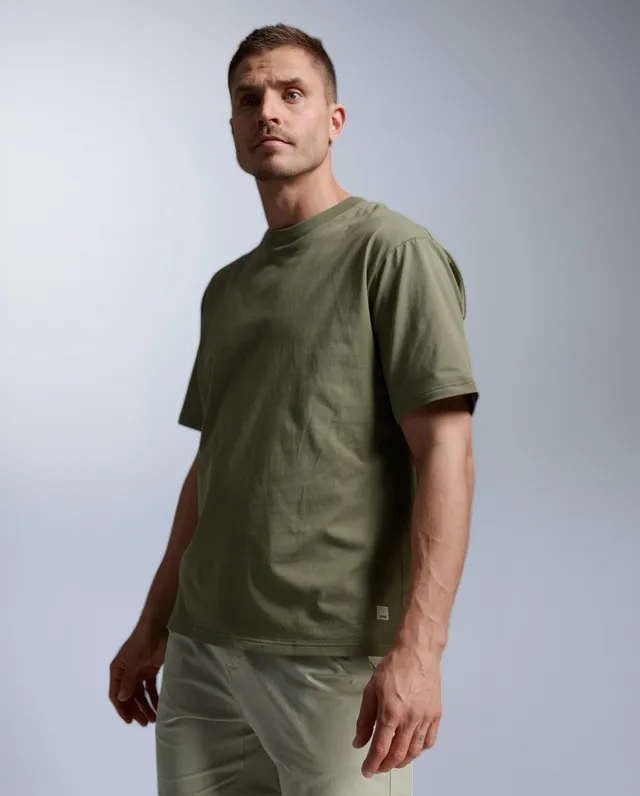2xu-ez-oversized-organic-cotton-tee-maglietta-oversize-unisex-verde image 1