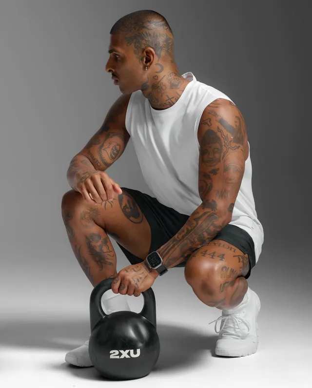 2xu-signature-tank-canotta-training-uomo-bianco image 1