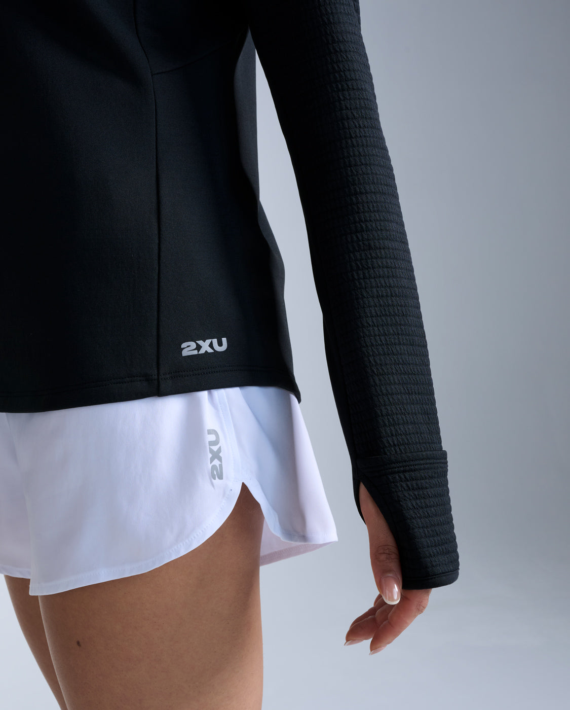 2xu-ignition-haptic-1-4-zip-donna-nero image 5