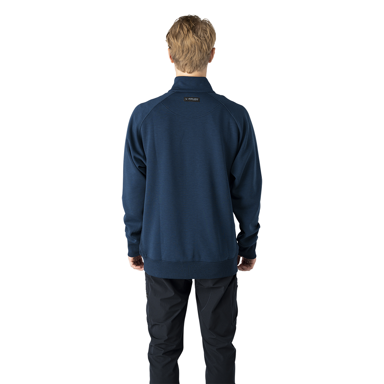 bauer-travel-quarter-zip-senior-felpa-hockey-mezza-zip image 6