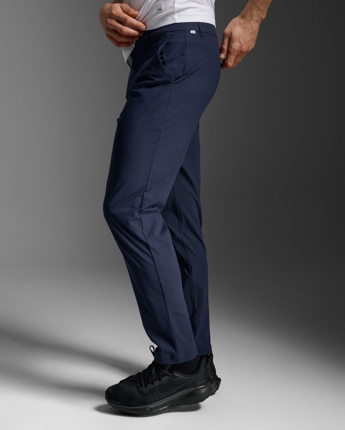 2xu-signature-hybrid-pants-pantaloni-stretch-blu-navy image 3