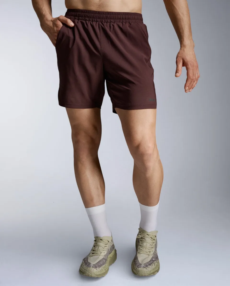 2xu-aero-shorts-7-pollici-uomo-marrone image 1