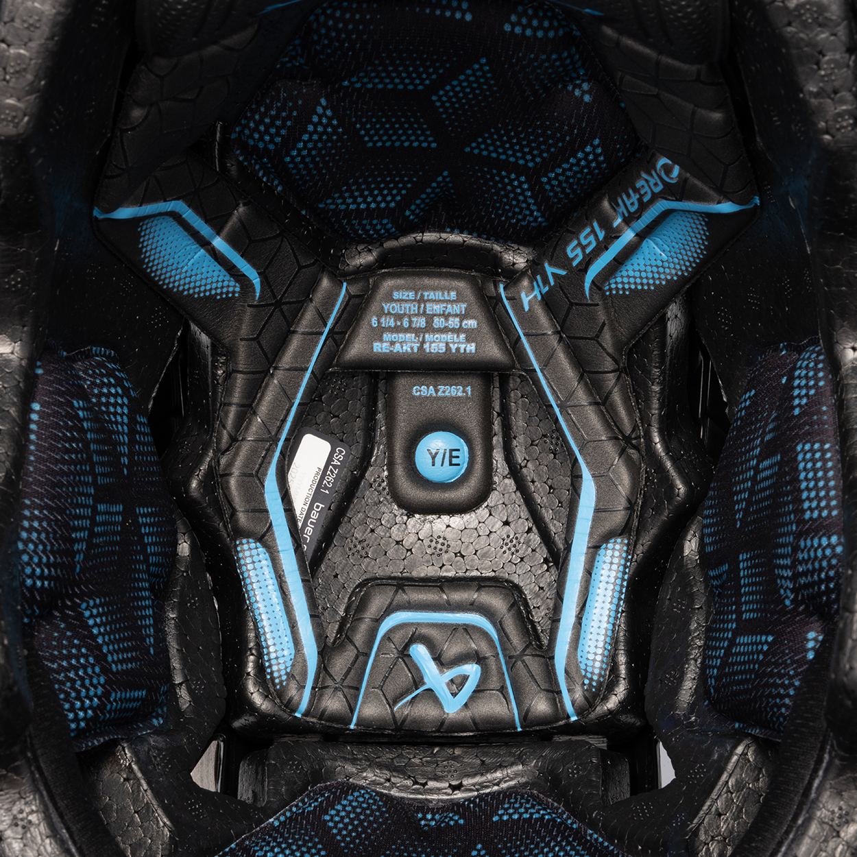 bauer-re-akt-155-casco-hockey-combo-youth image 8