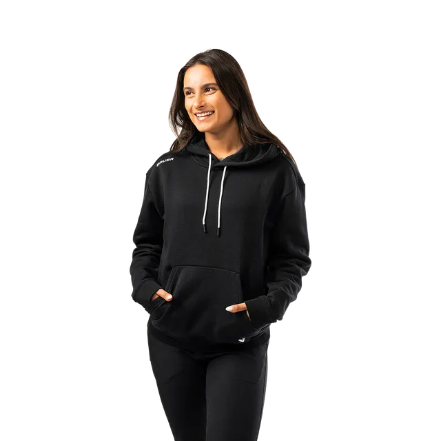 bauer-team-pullover-donna-felpa-con-cappuccio-s25-fit-donna image 1