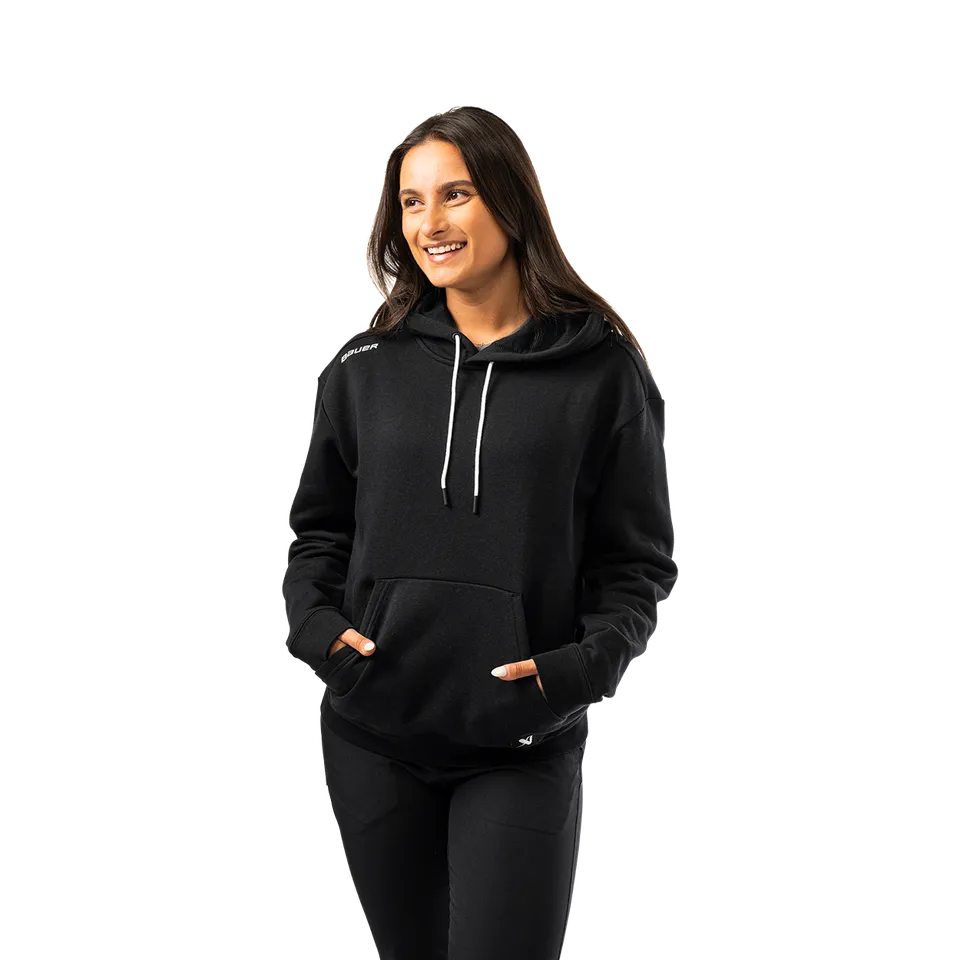 bauer-team-pullover-donna-felpa-con-cappuccio-s25-fit-donna image 1