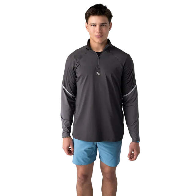 bauer-lightweight-knit-felpa-quarter-zip-golf-collection image 1