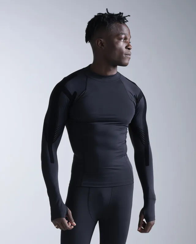 2xu-recovery-compression-top-with-fir-maglia-compressione-extra-forte-nera image 1