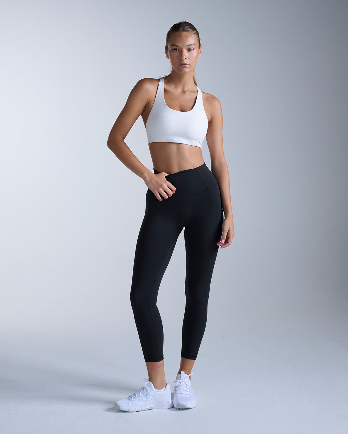 2xu-fluid-hi-rise-7-8-tights-donna-neri-leggings-modellanti image 5