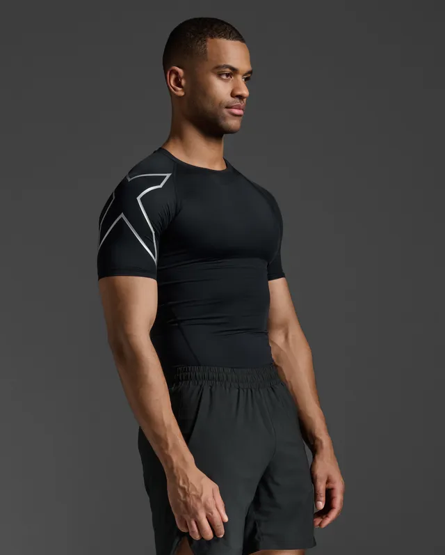 2xu-core-compression-short-sleeve-uomo-nero image 1