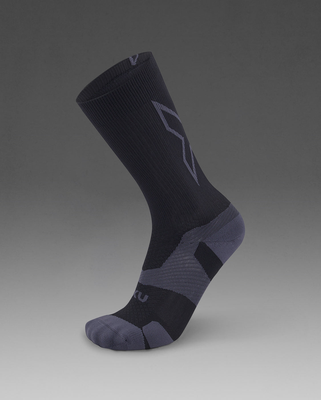 2xu-vectr-light-cushion-crew-socks-calze-running-compressione-nere image 1