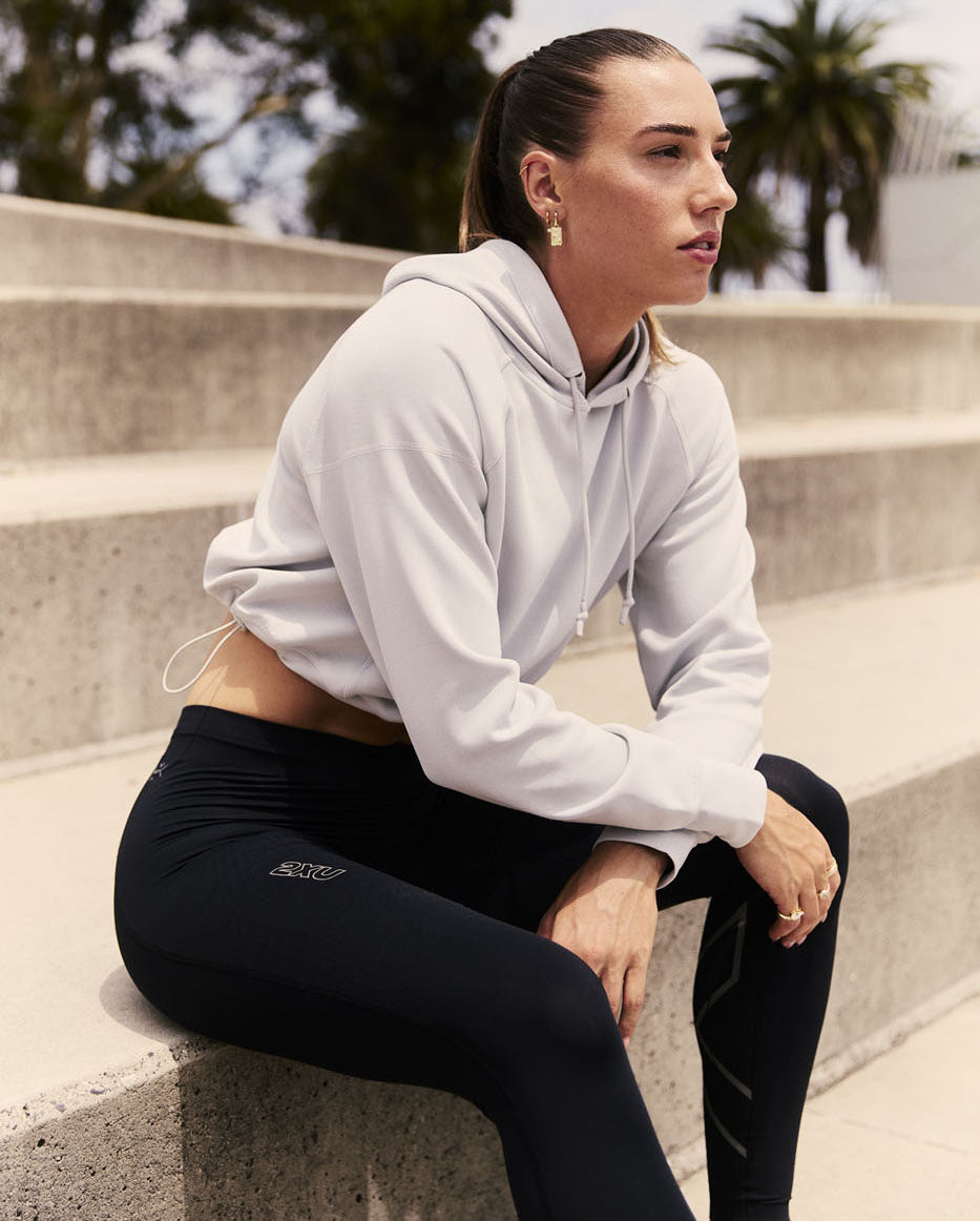 2xu-light-speed-react-hi-rise-compression-tights-da-running-nero image 2