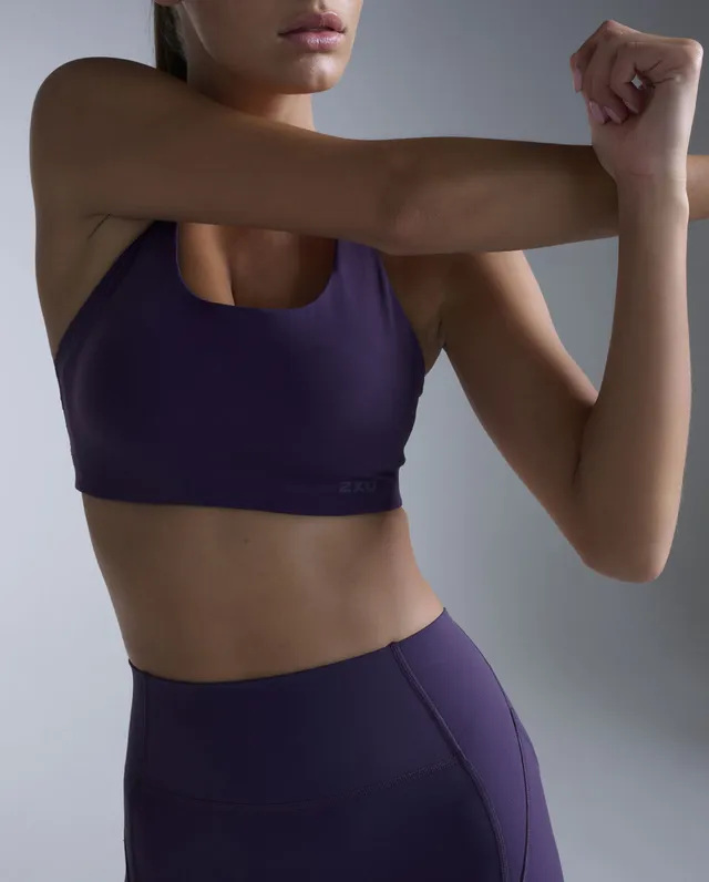 2xu-form-reggiseno-sportivo-basso-impatto-donna-viola image 1