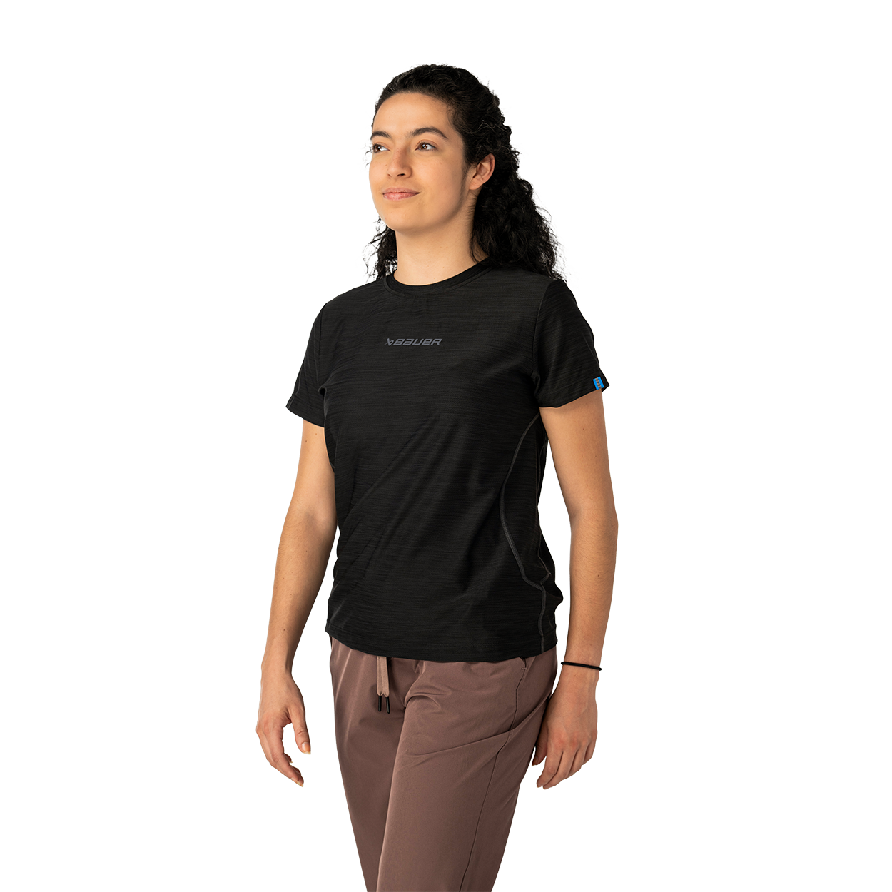 bauer-ice-to-gym-tech-tee-donna-t-shirt-tecnica image 2