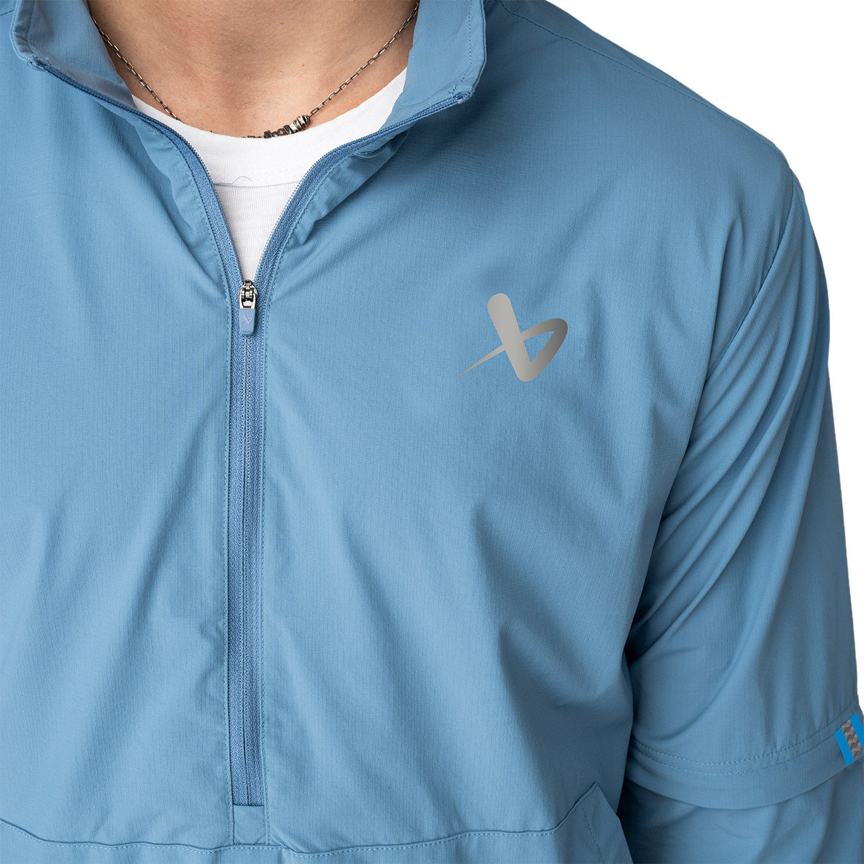 bauer-convertible-half-zip-golf-uomo-con-maniche-staccabili image 3