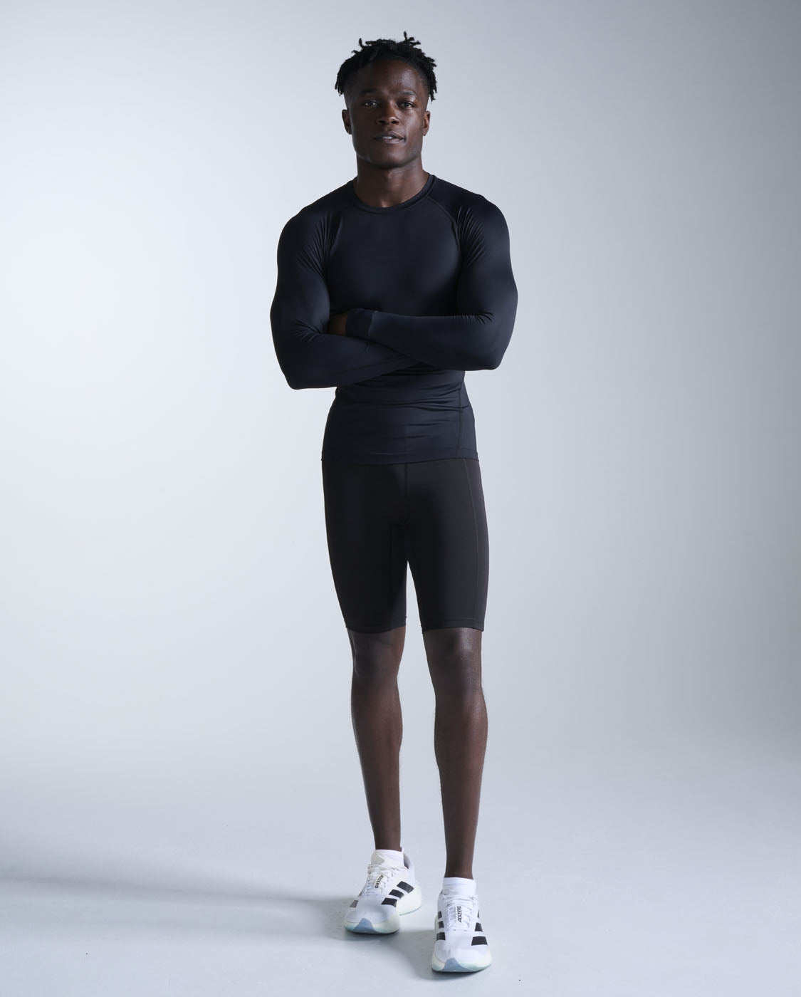 2xu-core-compression-maglia-manica-lunga-nero image 5