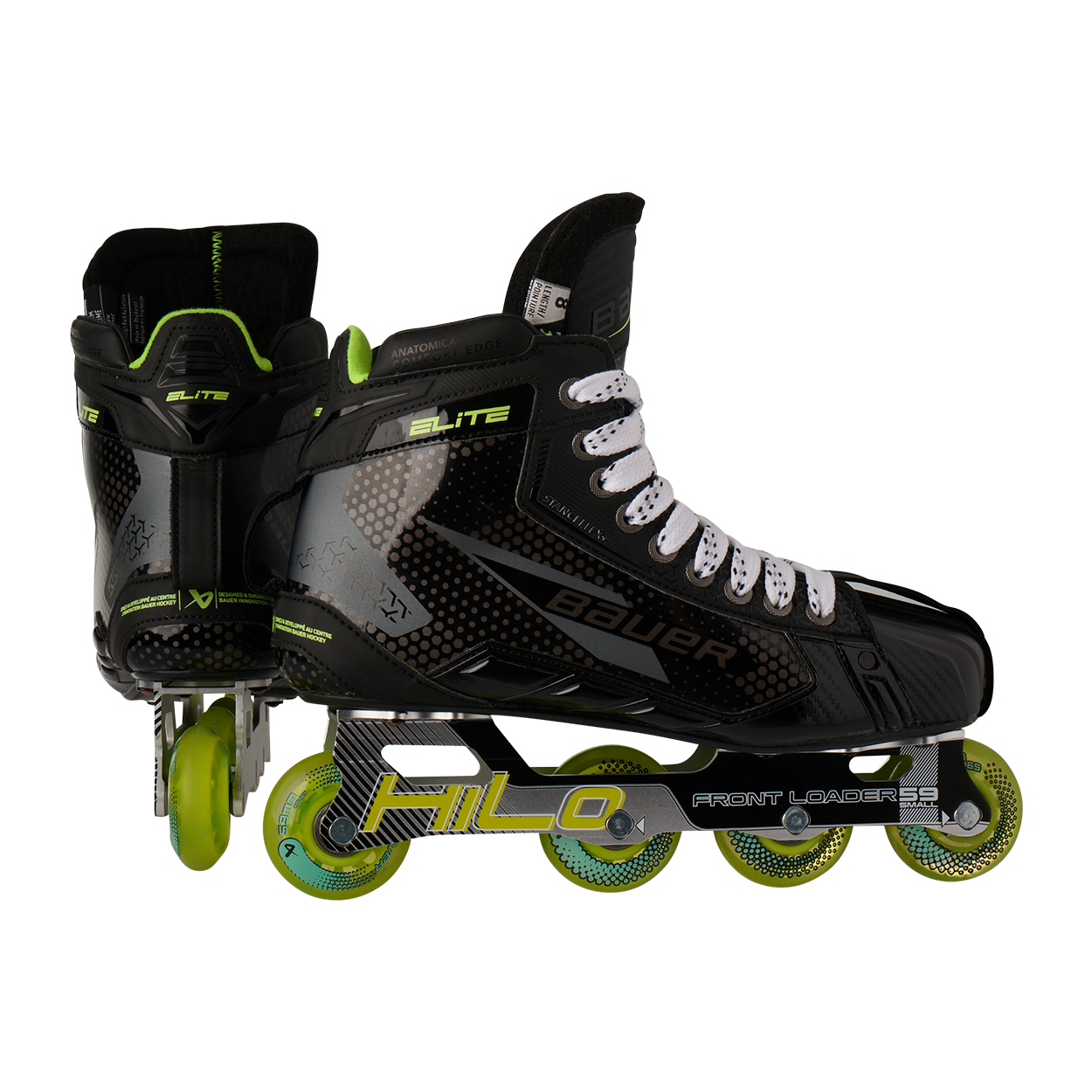 bauer-elite-pattini-portiere-roller-hockey-intermediate-rh image 1