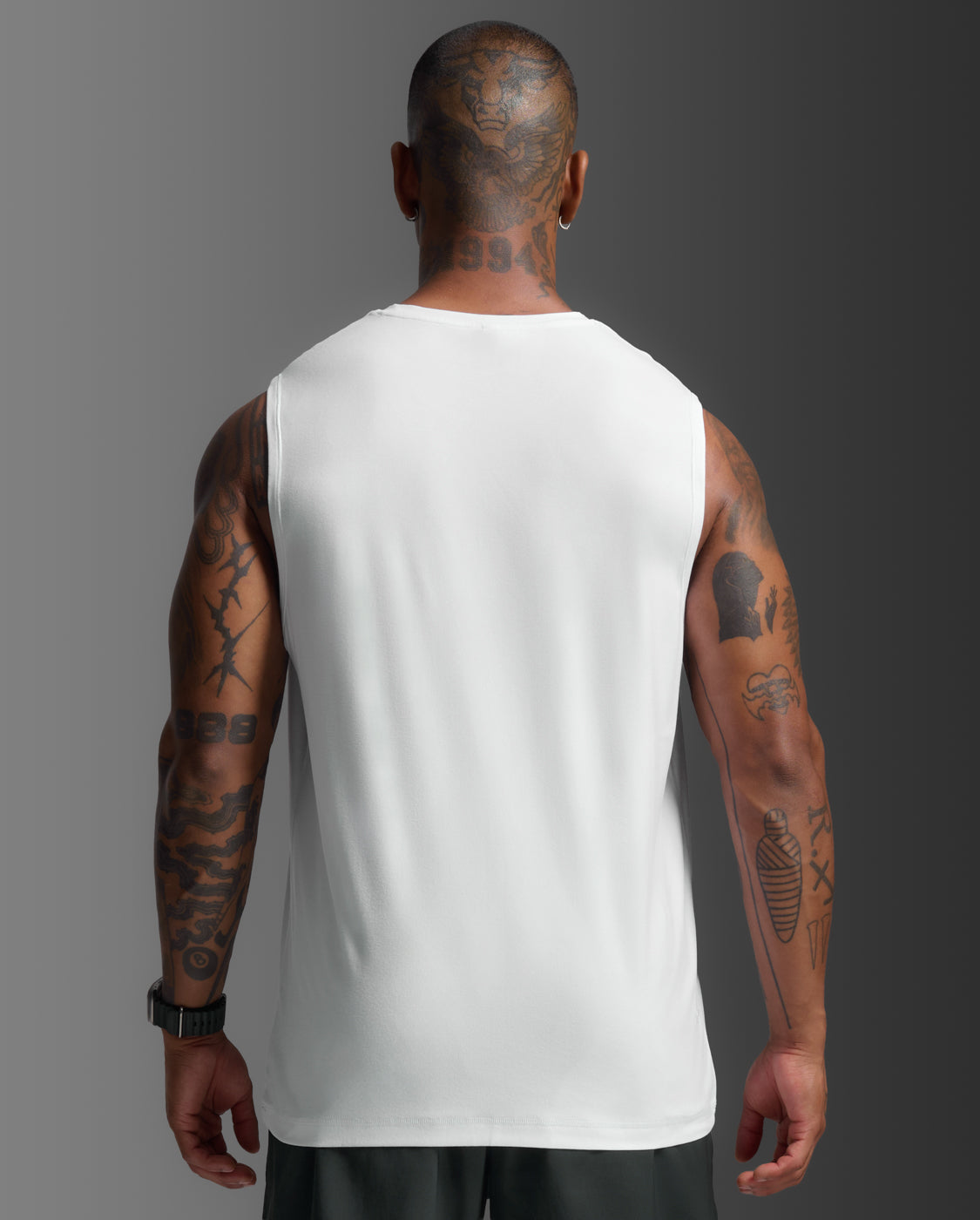 2xu-signature-tank-canotta-training-uomo-bianco image 4