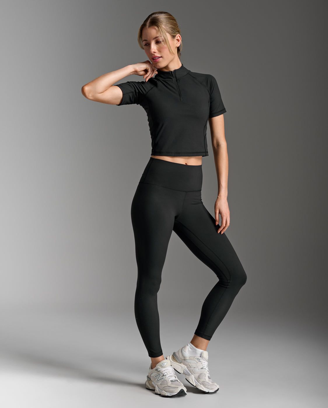 2xu-form-soft-touch-1-2-zip-tee-maglia-training-donna image 4