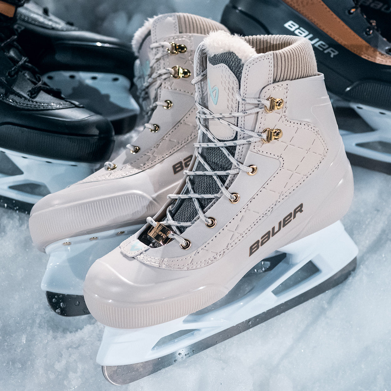 bauer-tremblant-glides-junior-pattini-ghiaccio-ricreativi-bambino image 2