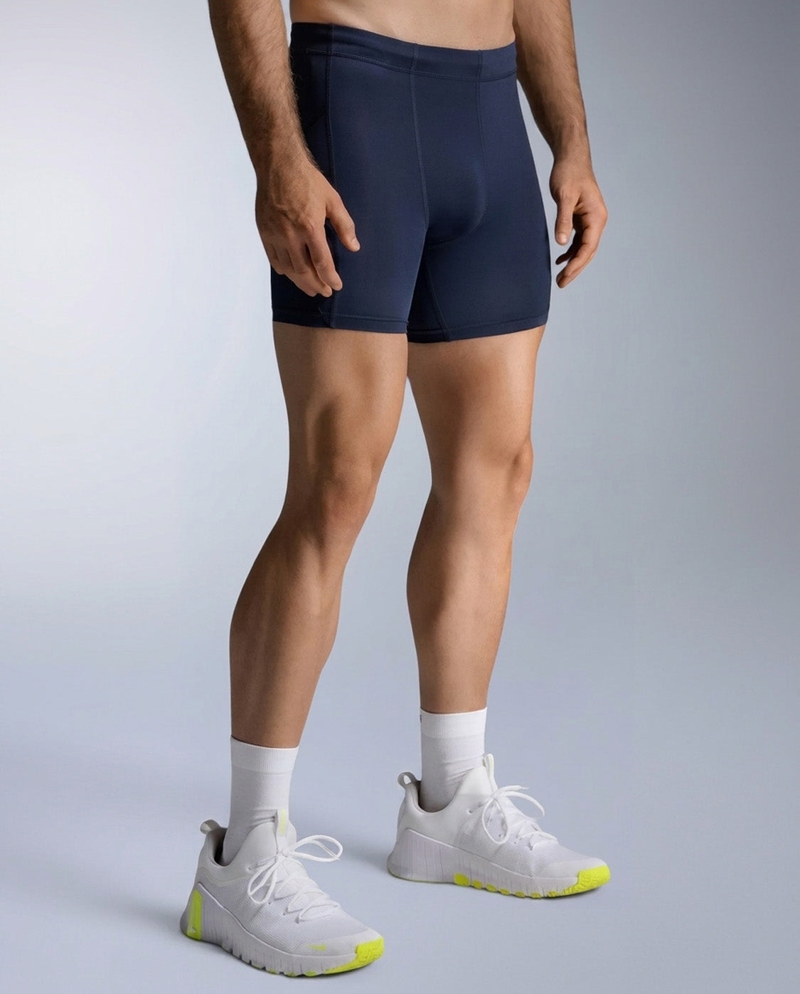 2xu-core-compression-1-2-shorts-uomo-blu-navy image 2
