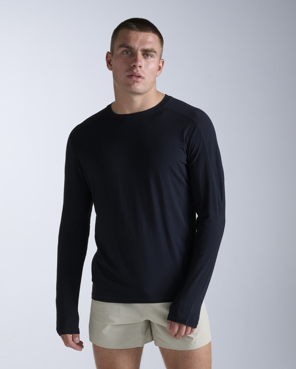 2xu-ignition-wool-long-sleeve-maglia-termica-uomo-nera image 1