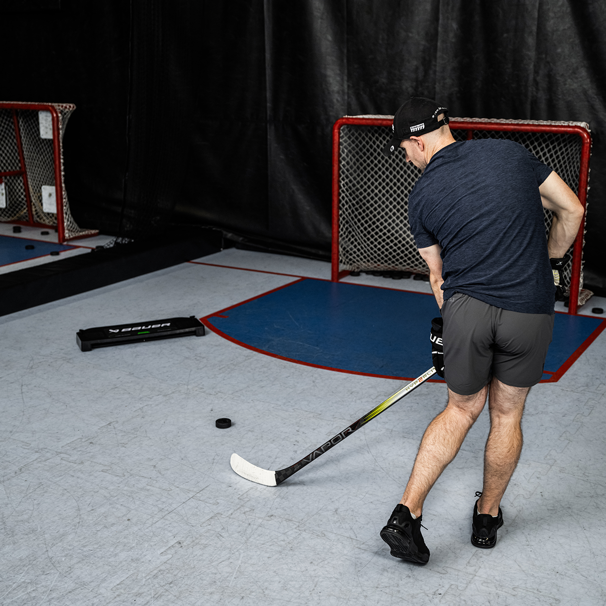 bauer-reactor-passer-clamp-on-30-rimbalzatore-passaggi-hockey image 4