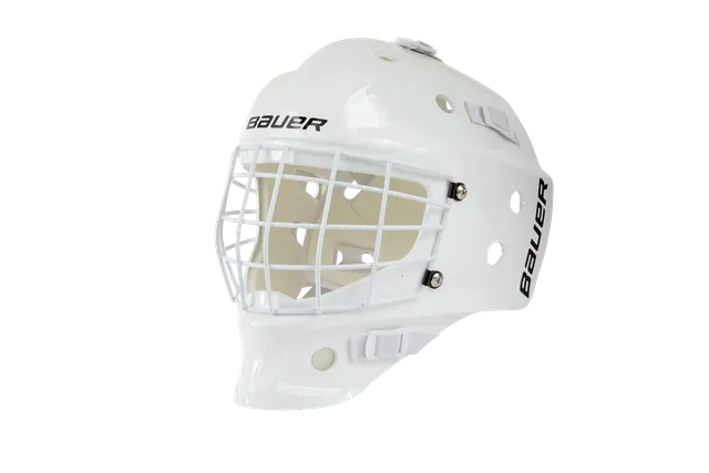 bauer-nme-maschera-da-portiere-hockey-youth-con-gabbia-in-acciaio image 1