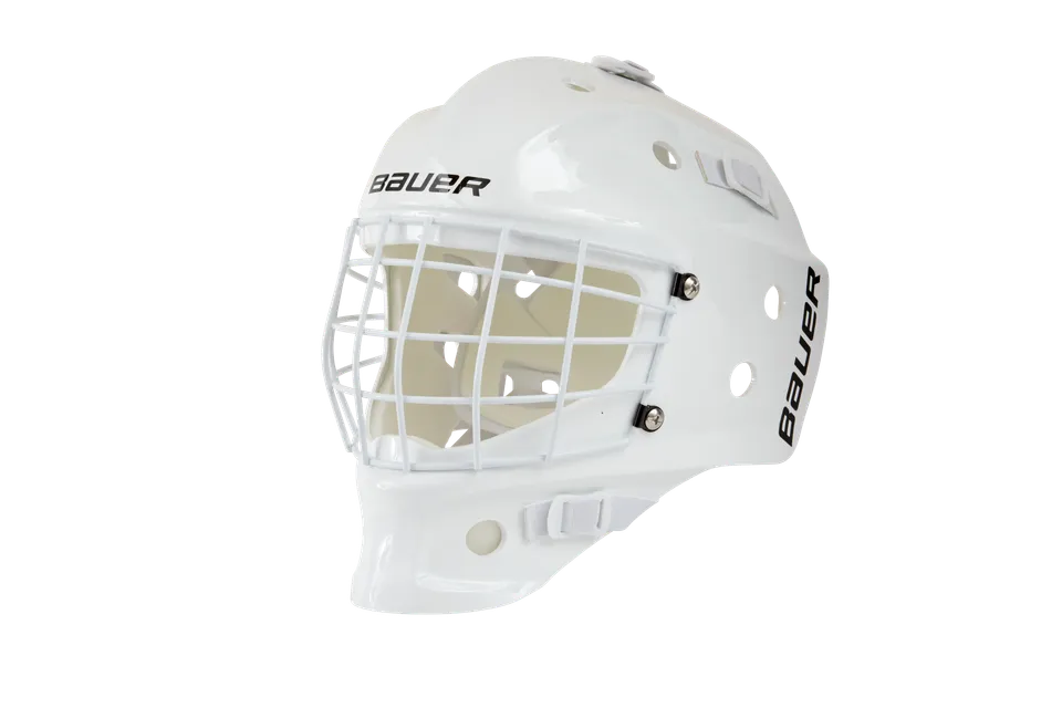 bauer-nme-maschera-da-portiere-hockey-youth-con-gabbia-in-acciaio image 1