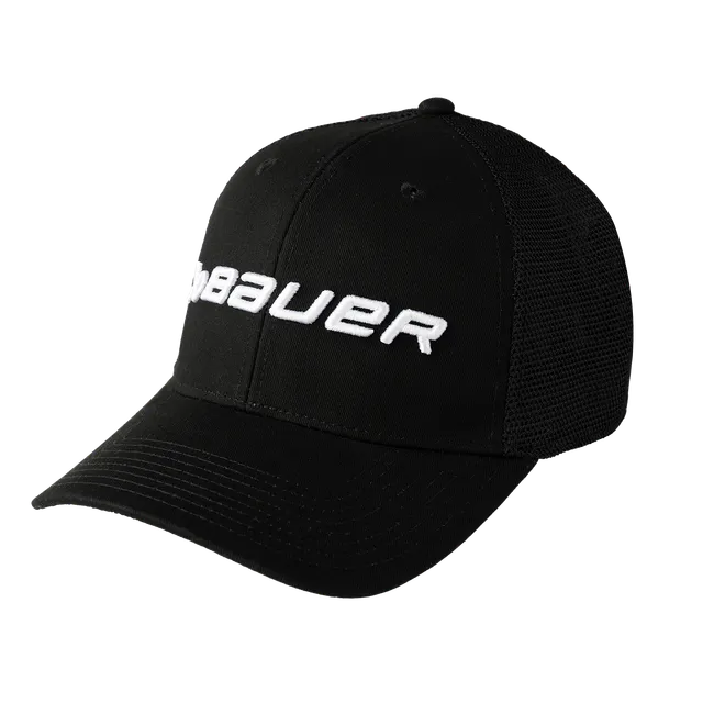 bauer-core-cappellino-regolabile-s25-cotone-nero image 1