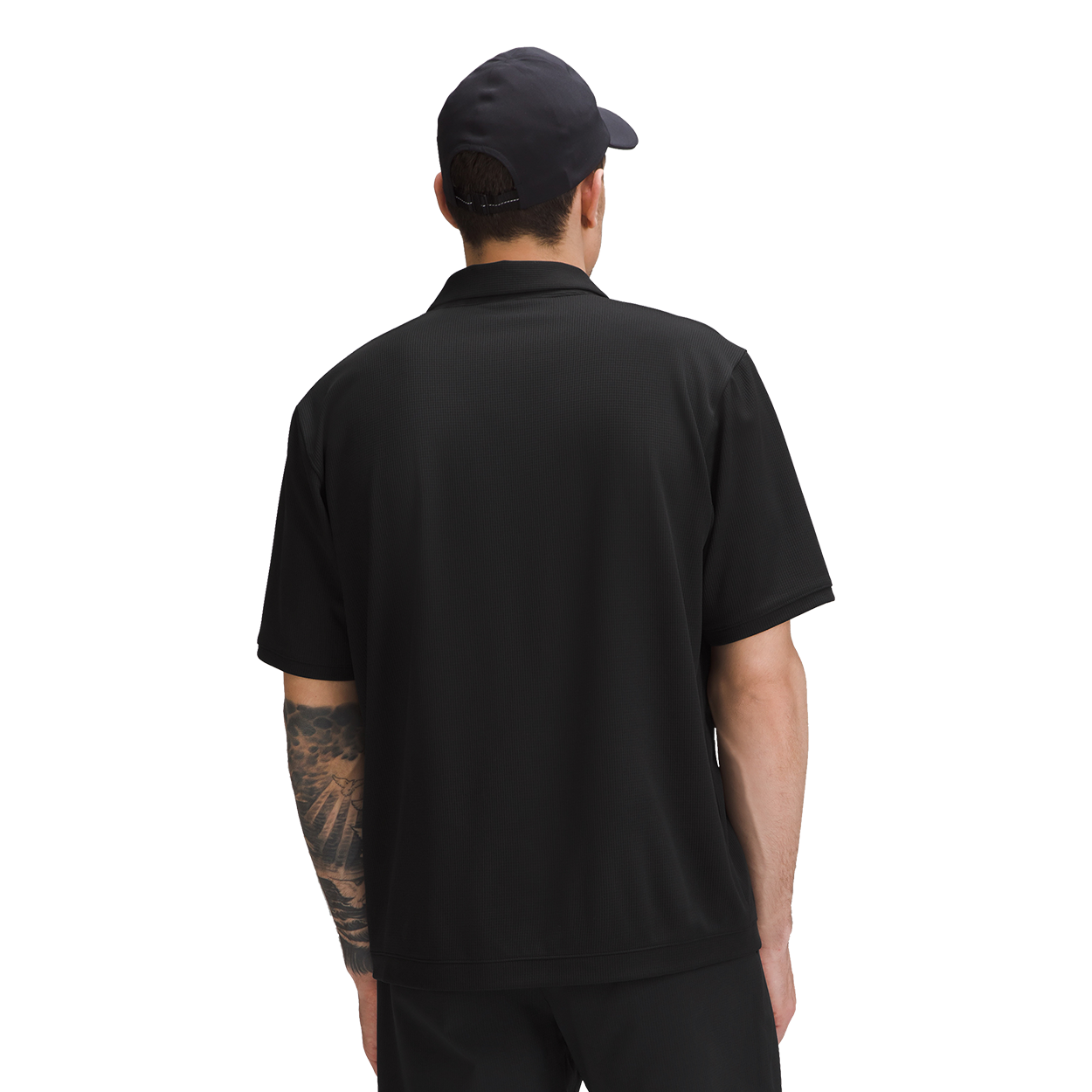 bauer-johnny-collar-polo-manica-corta-polo-training-uomo image 3