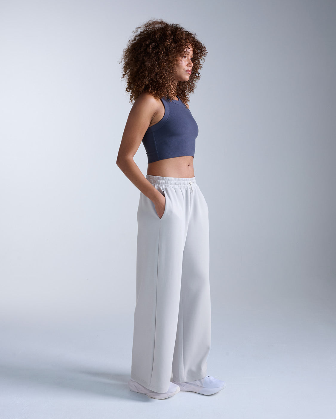 2xu-fluid-tencel-ribbed-crop-tank-top-donna-grigio-3e414a image 7