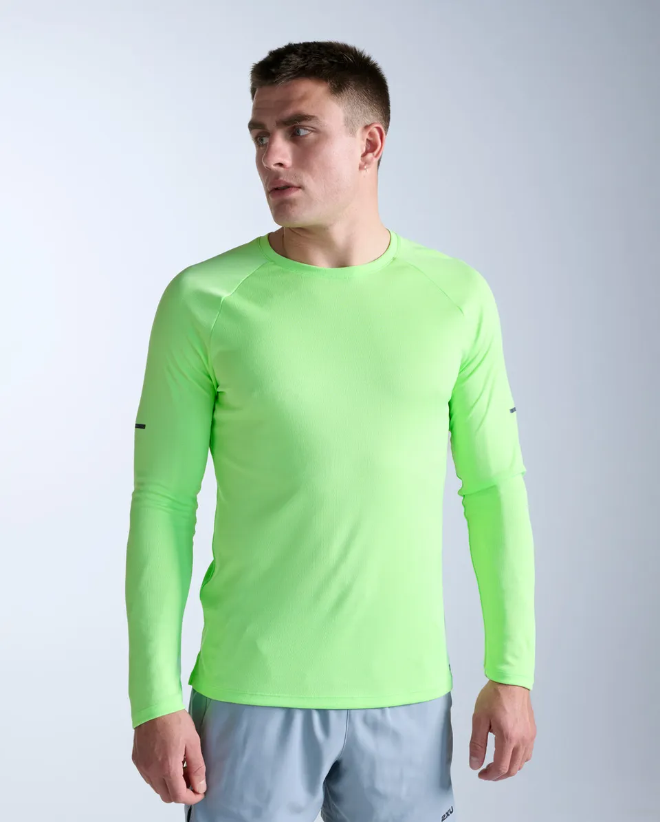 2xu-aero-long-sleeve-maglia-running-uomo-manica-lunga image 1