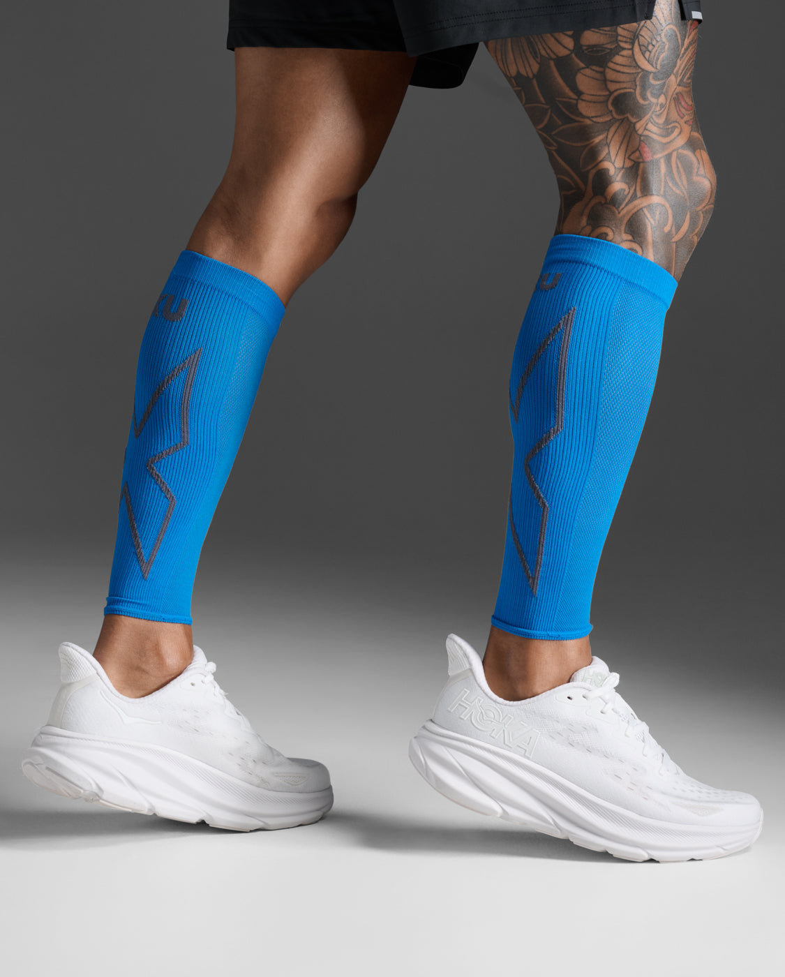 2xu-x-compression-calf-sleeves-gambaletti-a-compressione-uomo-blu image 1