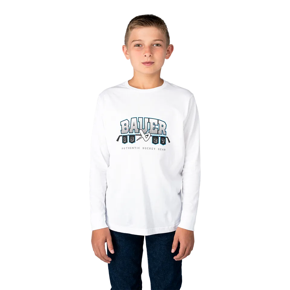 bauer-banner-graphic-maglietta-manica-lunga-youth image 1