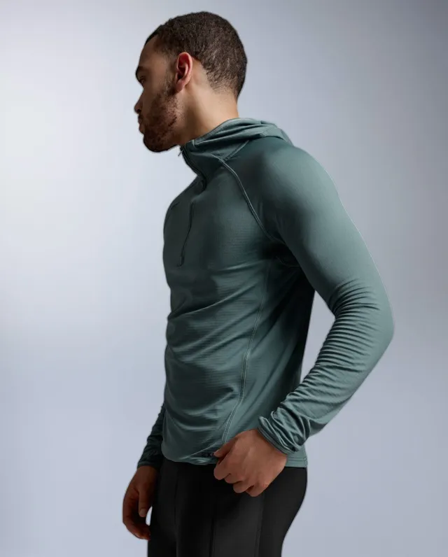 2xu-ignition-grid-1-2-zip-hoodie-uomo-felpa-termica-mezza-zip image 1