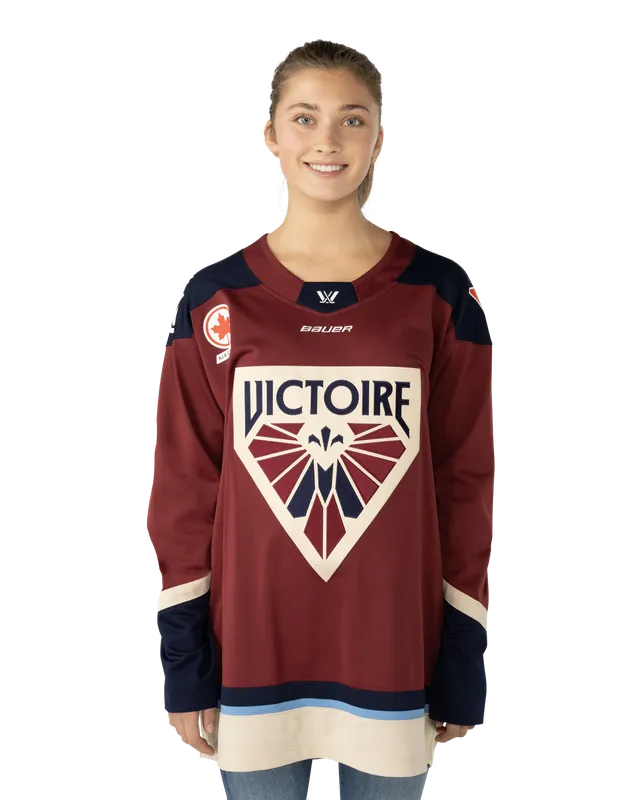 bauer-pwhl-home-jersey-montreal-victoire-maglia-adulto image 1